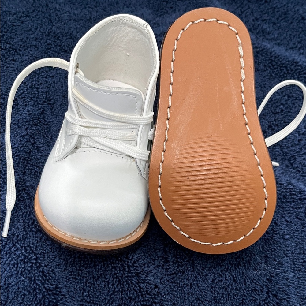 Stylish White Baby Walker Shoes